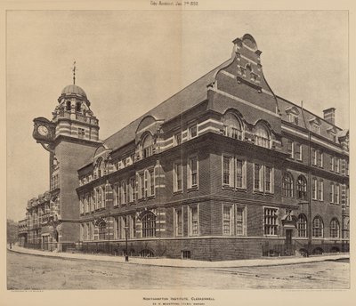Northampton Institute, Clerkenwell, London alkotó: English Photographer