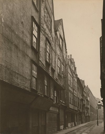 Régi házak a londoni Wych Streeten alkotó: English Photographer