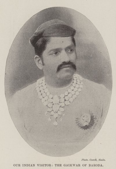 Indiai látogatónk, a barodai Gaikwar alkotó: English Photographer