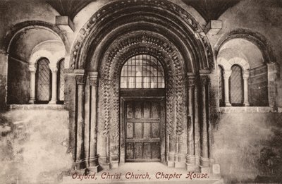 Oxford, Christ Church, Káptalanház (f/w fotó) alkotó: English Photographer