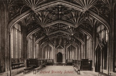 Oxford, Divinity School (f/w fotó) alkotó: English Photographer