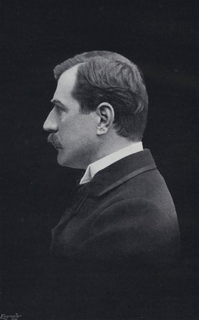 Paul Bourget, a Francia Akadémiáról (f/w fotó) alkotó: English Photographer