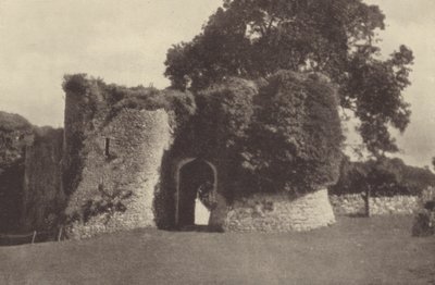 Penrice kastély, a kapuház (fekete-fehér fotó) alkotó: English Photographer