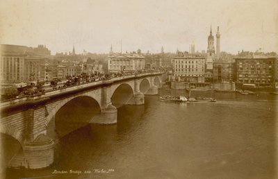 Fénykép a London Bridge-ről. c 1900 alkotó: English Photographer