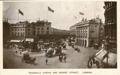 Piccadilly Circus és Regent Street, London alkotó: English Photographer