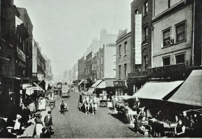 Pitfield Street: északra nézve, 1895 alkotó: English Photographer