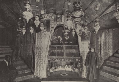 A jászol helye a barlangban alkotó: English Photographer