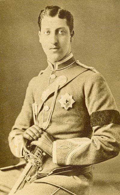 Portré Albert Viktor walesi herceg. (fénykép) alkotó: English Photographer