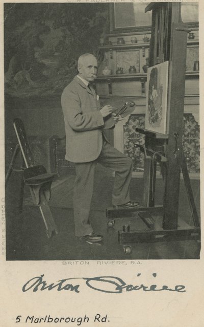 Brit Riviere portréja alkotó: English Photographer