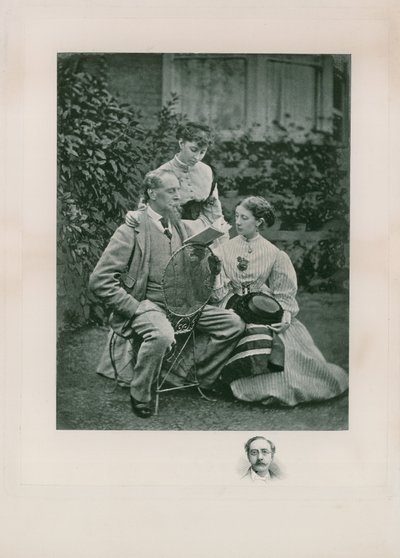 Charles Dickens portréja alkotó: English Photographer