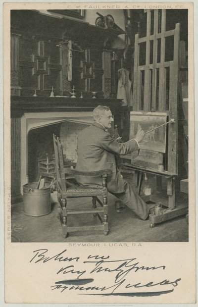 Seymour Lucas portréja alkotó: English Photographer