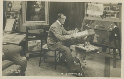 Tom Browne portréja alkotó: English Photographer