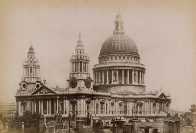 A Szent Pál-székesegyház képeslapja alkotó: English Photographer