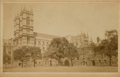 A Westminster Abbey képeslapja alkotó: English Photographer