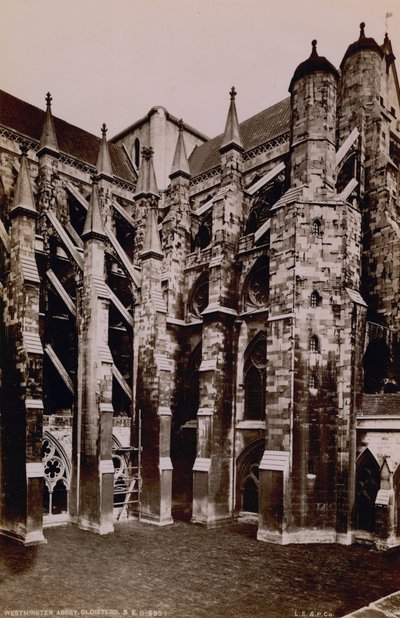 A Westminster Abbey képeslapja alkotó: English Photographer