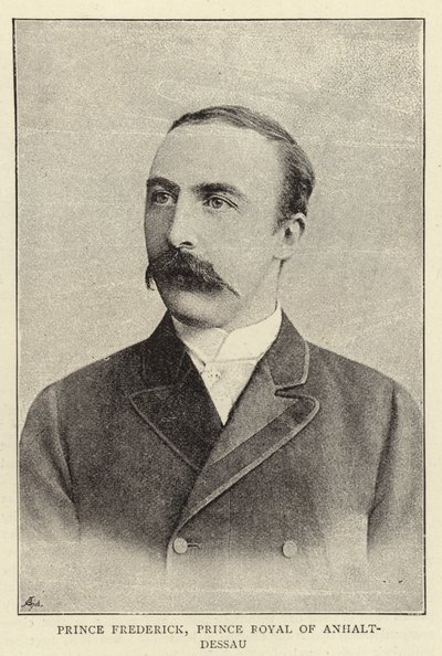 Frigyes herceg, Anhalt-Dessau királyi hercege alkotó: English Photographer