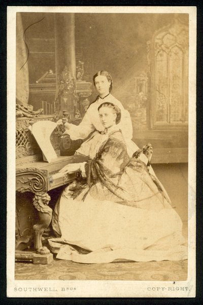 Alexandra hercegnő és Dagmar hercegnő alkotó: English Photographer