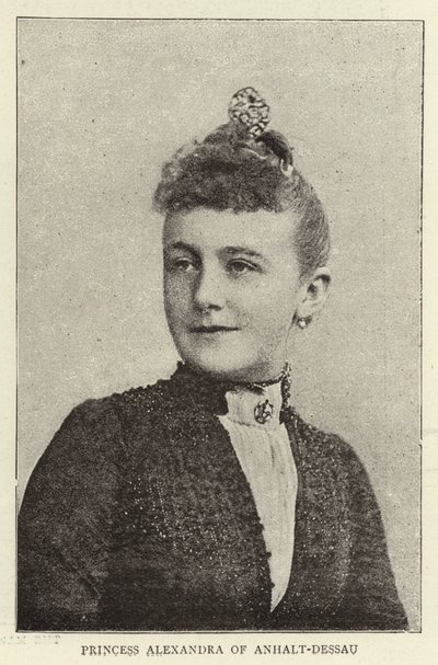 Alexandra anhalt-dessaui hercegnő alkotó: English Photographer