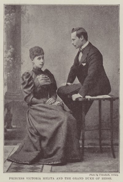 Viktória Melita hercegnő és Hesse nagyhercege alkotó: English Photographer