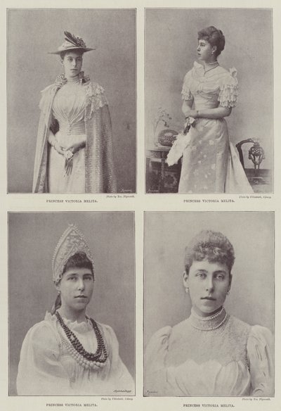 Viktória Melita szász-coburgi és gothai hercegnő alkotó: English Photographer