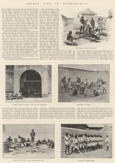 Börtönélet Burmában alkotó: English Photographer