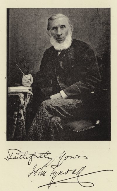 John Tyndall professzor, PhD, LLD, DCL, FRS, undc alkotó: English Photographer