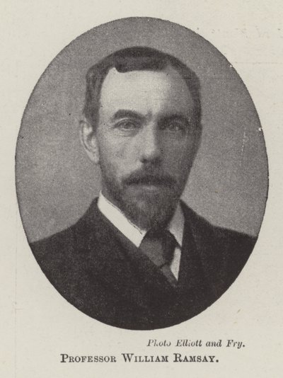 William Ramsay professzor alkotó: English Photographer