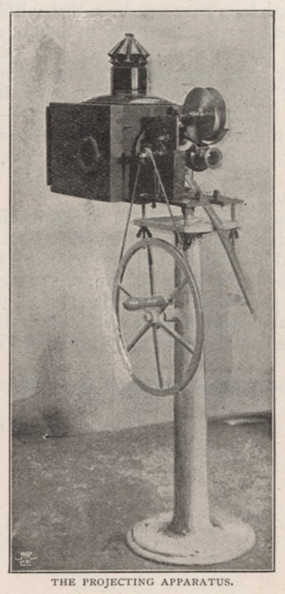 R W Paul, a Kinetoscope feltalálója által használt vetítőkészülék alkotó: English Photographer
