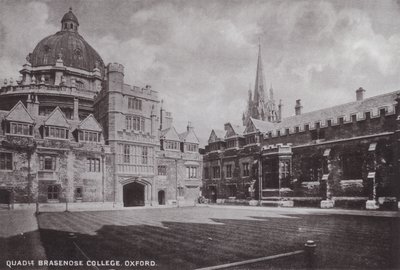 Quadrangle Brasenose College, Oxford alkotó: English Photographer