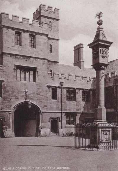 Quadrangle Corpus Christi College Oxford alkotó: English Photographer