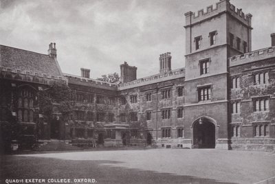 Quadrangle Exeter College, Oxford alkotó: English Photographer