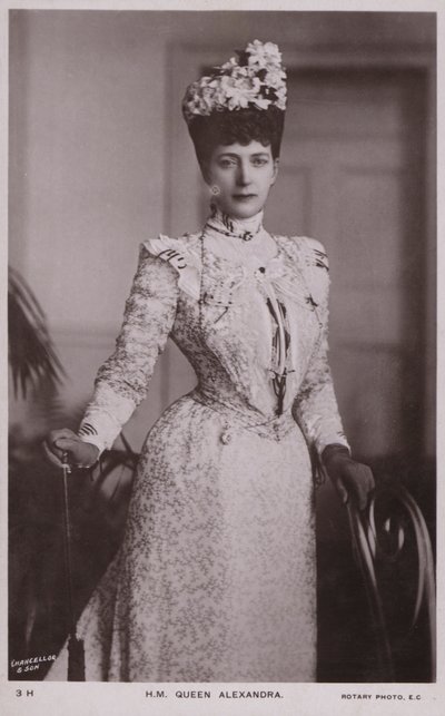 Alexandra királynő (fekete-fehér fotó) alkotó: English Photographer