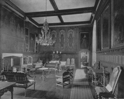 Erzsébet királynő szobája a Penshurst Place-ben (f/w fotó) alkotó: English Photographer