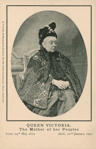 Viktória királynő, népeinek anyja alkotó: English Photographer