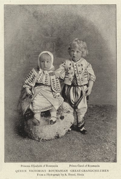 Viktória királynő román dédunokái alkotó: English Photographer