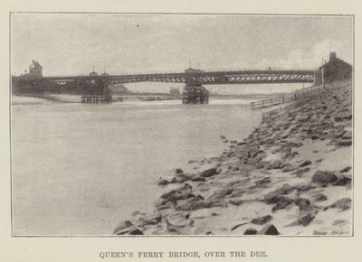 Queens Ferry Bridge, a Dee felett alkotó: English Photographer