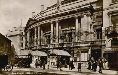 Queens Hall, Langham Place, London, 1902. május alkotó: English Photographer