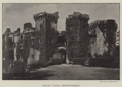 Raglan kastély, Monmouthshire alkotó: English Photographer