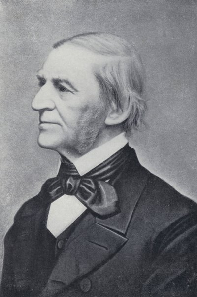 Ralph Waldo Emerson (f/w fotó) alkotó: English Photographer