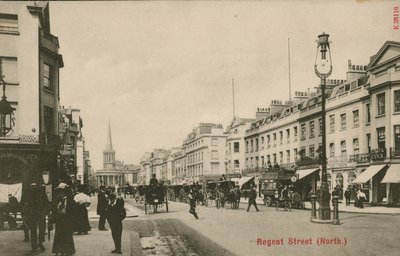Regent Street, London, észak alkotó: English Photographer