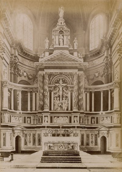 Reredos a Szent Pál-székesegyházban alkotó: English Photographer