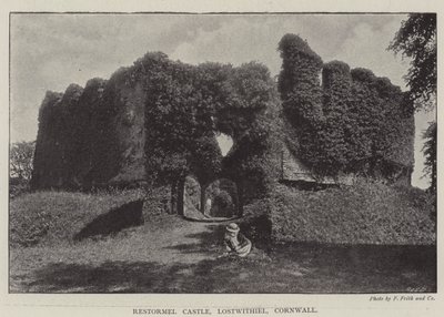 Restormel kastély, Lostwithiel, Cornwall alkotó: English Photographer