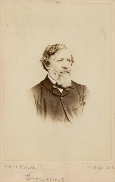Robert Browning, költő alkotó: English Photographer