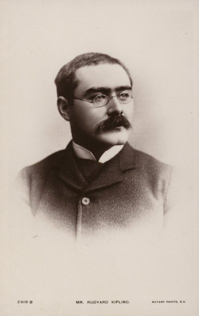 Rudyard Kipling (1865-1936) angol novellaíró, költő és regényíró alkotó: English Photographer