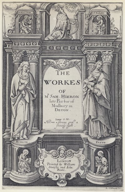 S Hieron, The Workes, W Stansby és J Beale, c 1614 (f/w fotó) alkotó: English Photographer