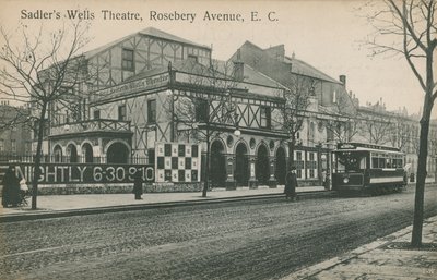 Sadlers Wells Színház, Rosebery Avenue, London alkotó: English Photographer