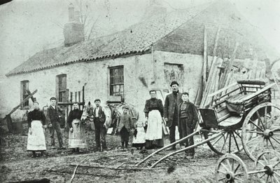 Szent Gothárd út: parasztházak, 1880 alkotó: English Photographer
