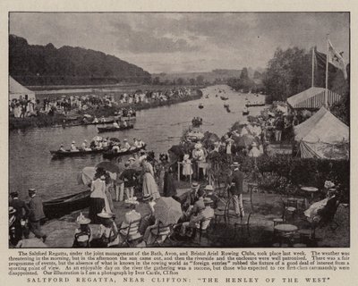 Saltford Regatta, Clifton közelében, The Henley of the West alkotó: English Photographer