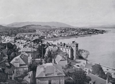 Skócia: Dunoon (fekete-fehér fotó) alkotó: English Photographer