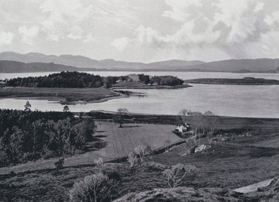 Skócia: Dunstaffnage kastély (f/w fotó) alkotó: English Photographer